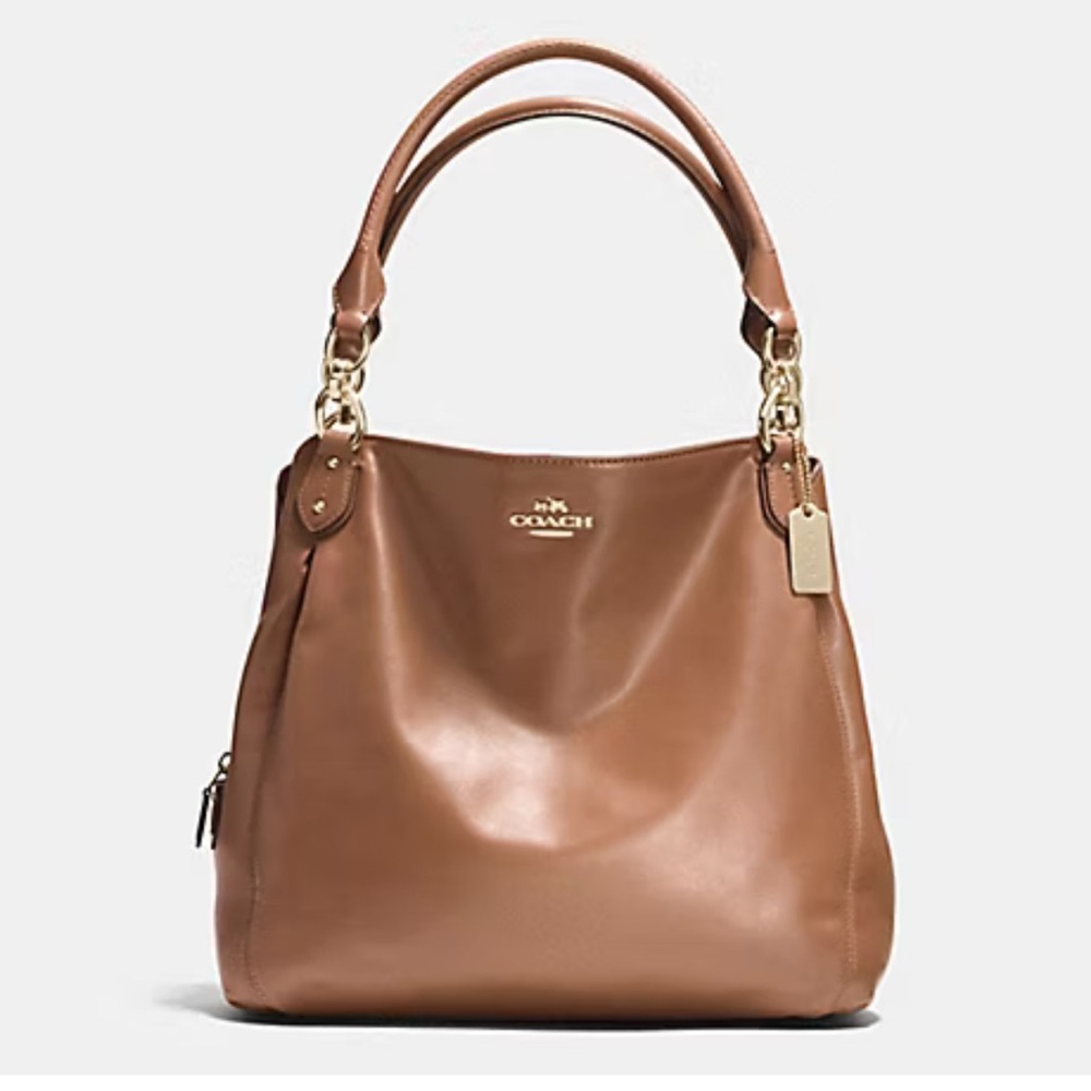 COLETTE LEATHER HOBO (COACH F33393)